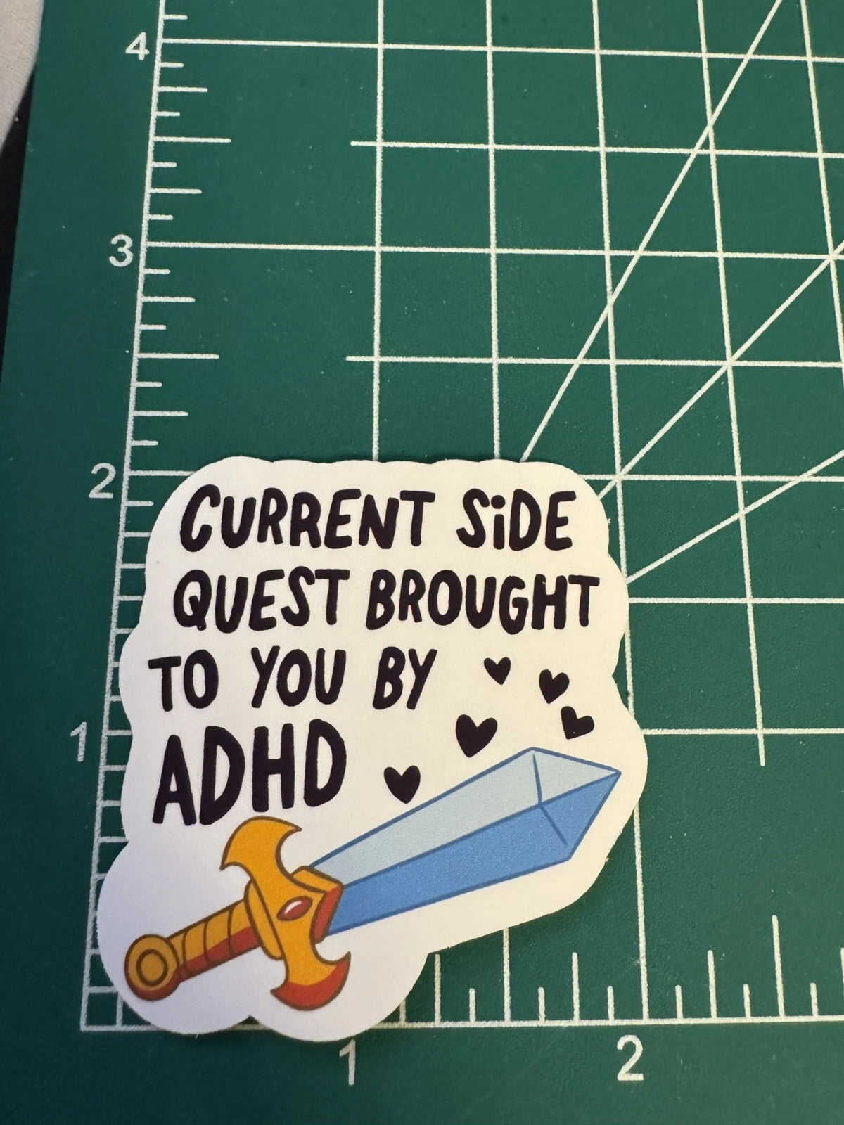 Side Quest Sticker