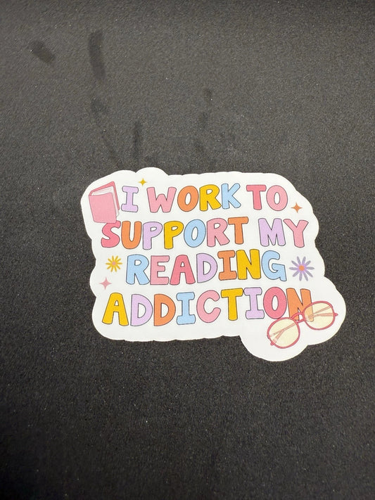Book Lover Sticker