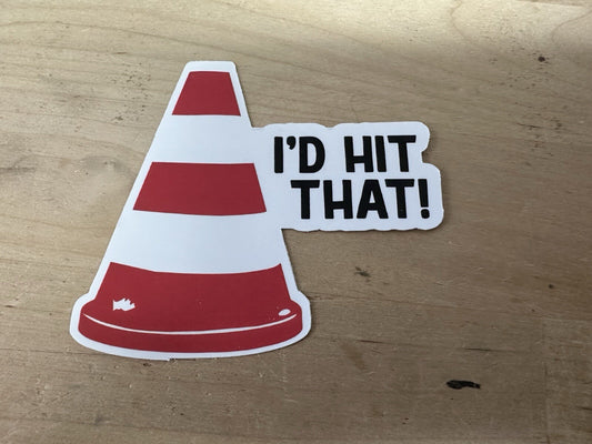 Cone Sticker