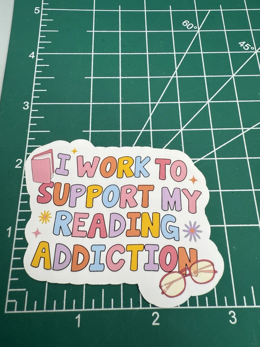 Book Lover Sticker