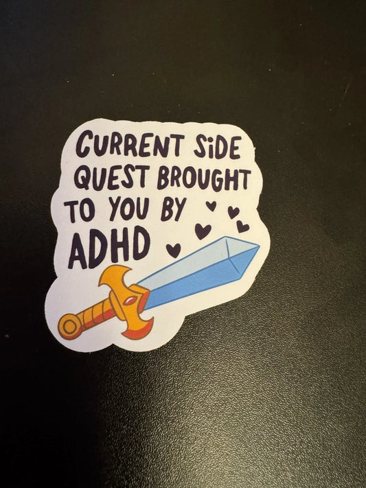 Side Quest Sticker