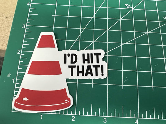 Cone Sticker